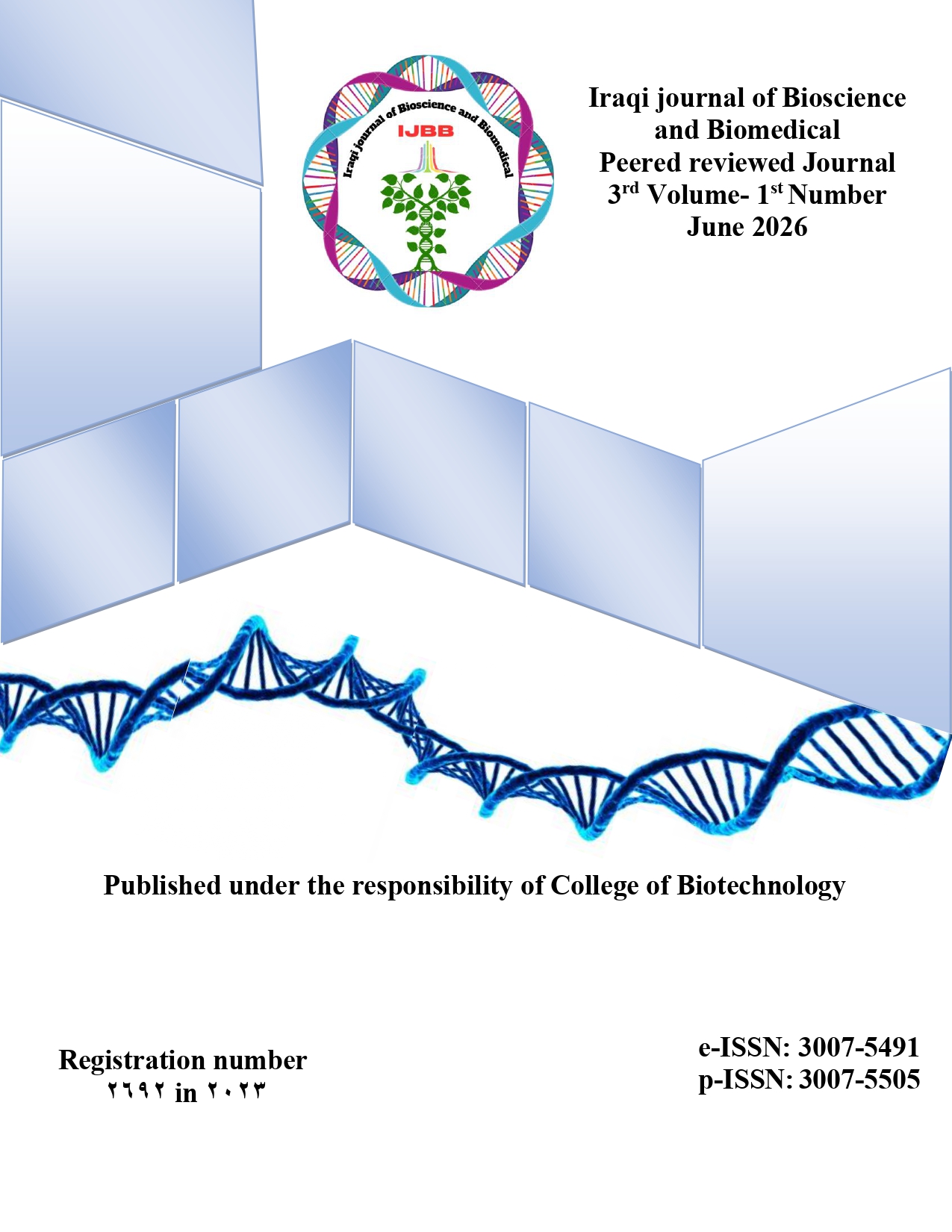  Vol. 3 No. 1 (2026): Iraqi journal of Bioscience and Biomedical